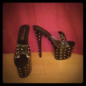 Karo Black High Heels